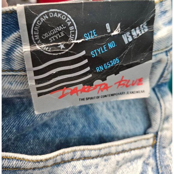 Dakota Blue Bedazzled Stonewash Jeans Womens size 9 NEW WITH TAGS - Picture 6 of 10